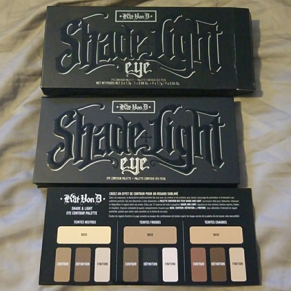 KVD shade light EYE contour palette NEW